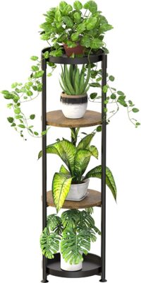 4 tier corner plant shelf