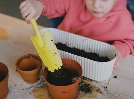 child potting soil
